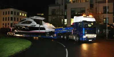 Sunseeker 58 en route